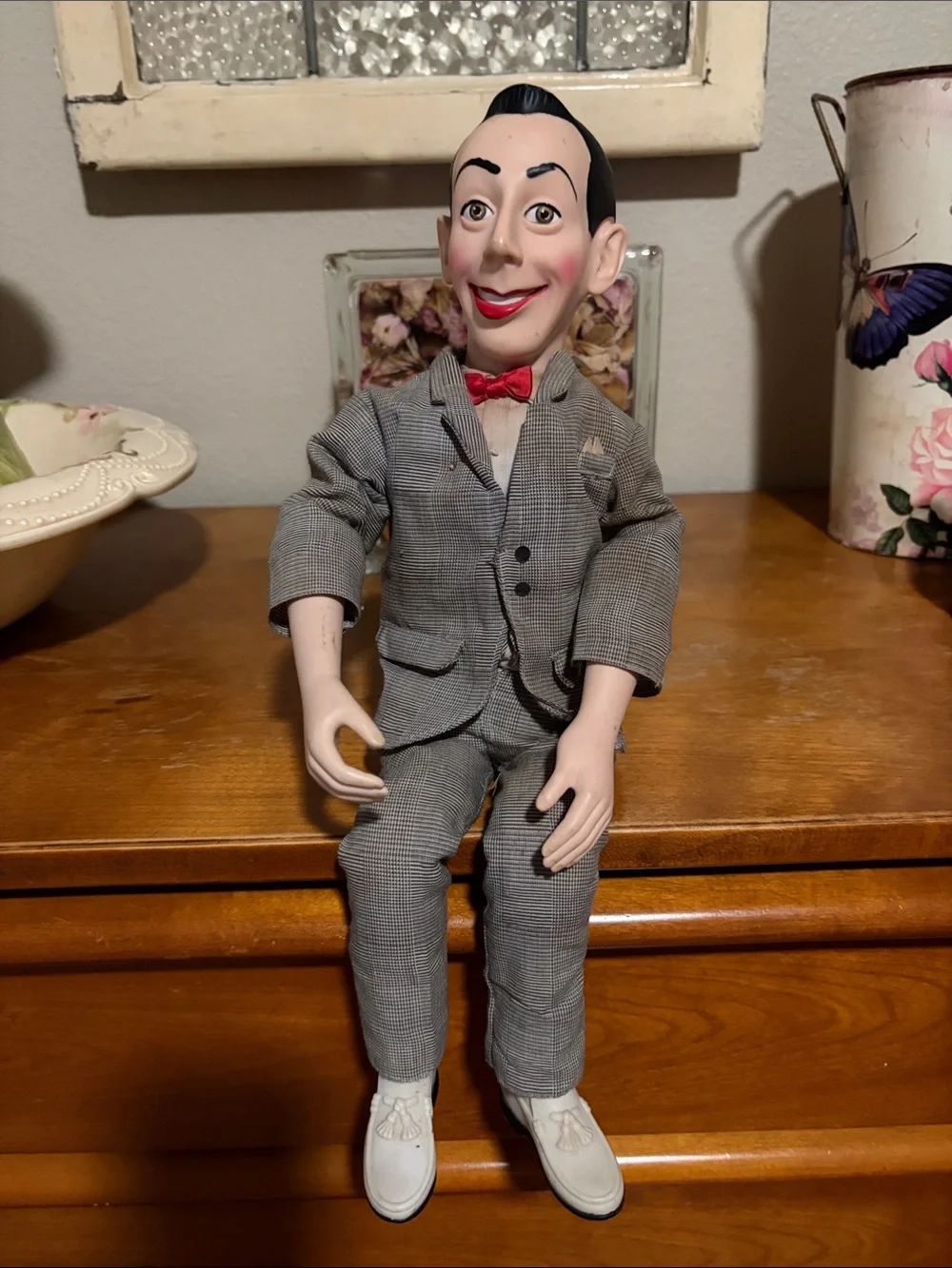 Gray Suit Pee Wee Herman doll